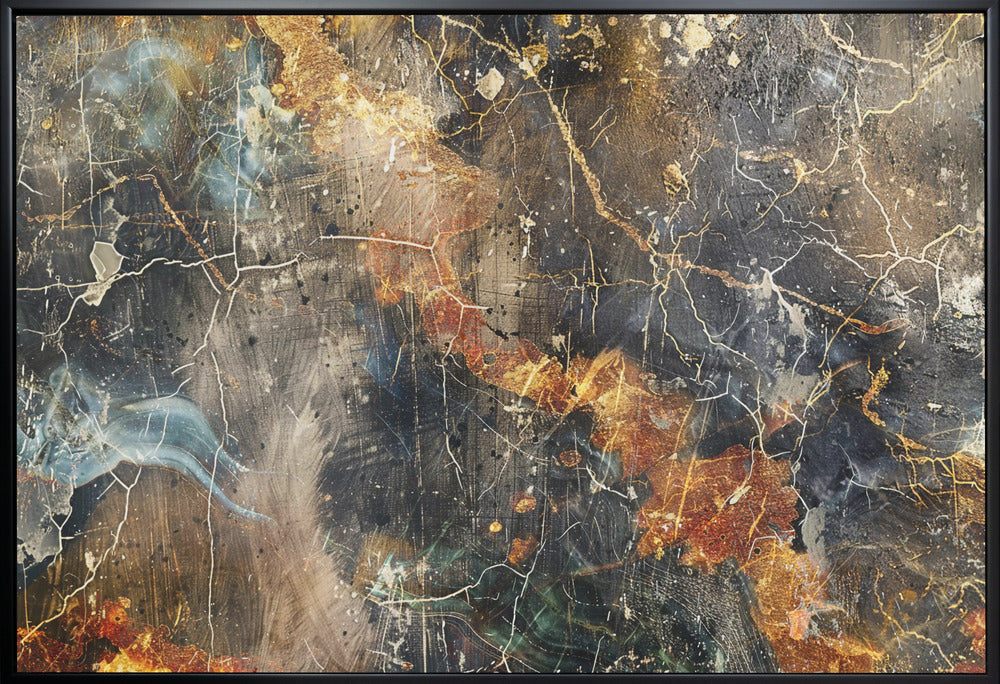 Wall art Abstract Marble Art Illustration 01