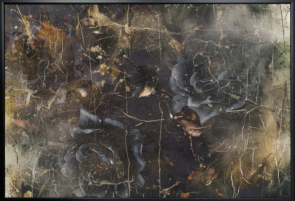 Wall Art Flowers Floral Art Illustration 03