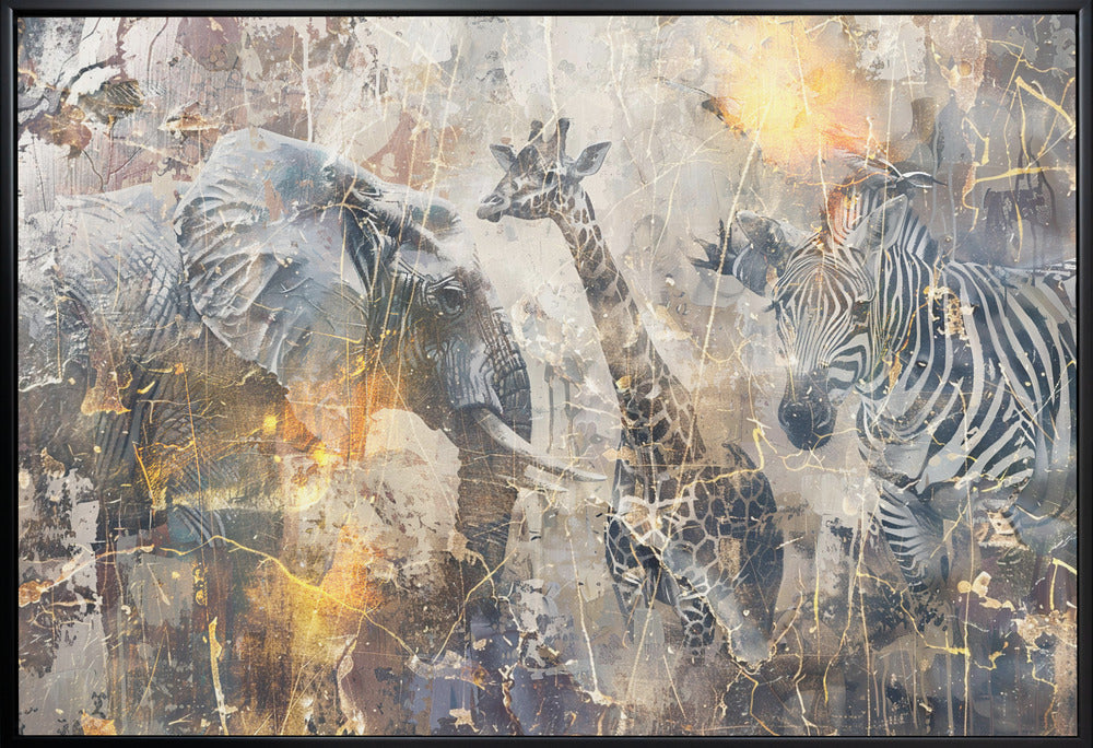 Wall art African Art Illustration Wallart 114