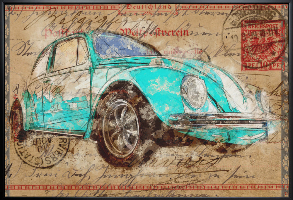 Wall art Art Volkswagen