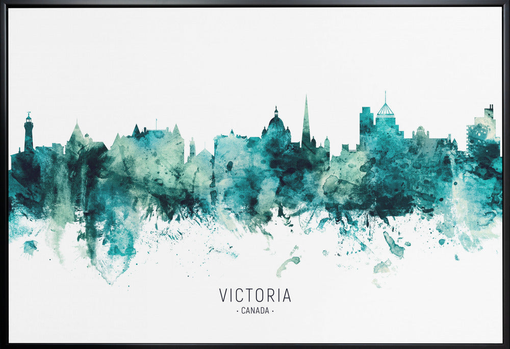 Wall art Victoria Canada Skyline