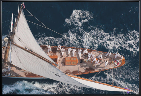 Wall art Above Moonbeam Canvas Print