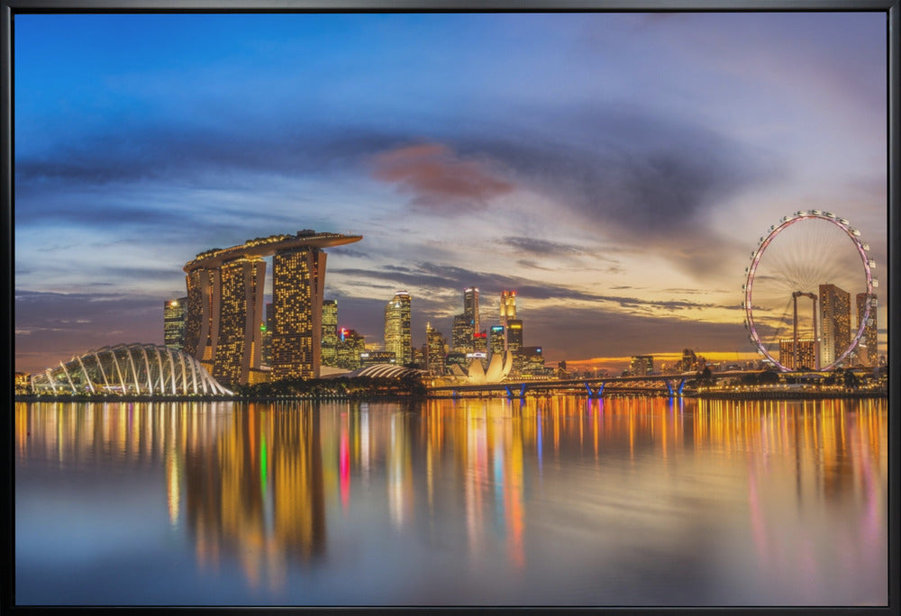 Wall art Sunset by the Bay