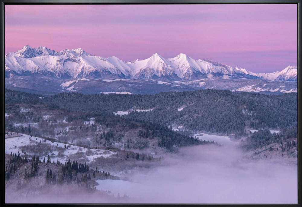 Wall art Dawn - Tatra Mountains