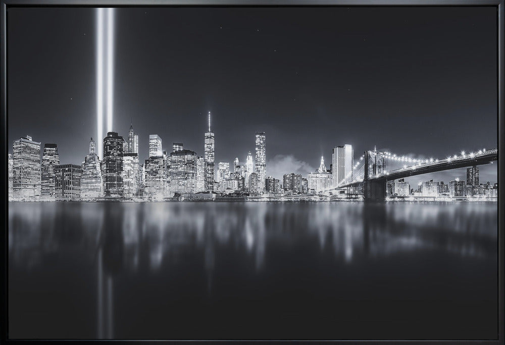 Wall art Unforgettable 9-11. Manhattan