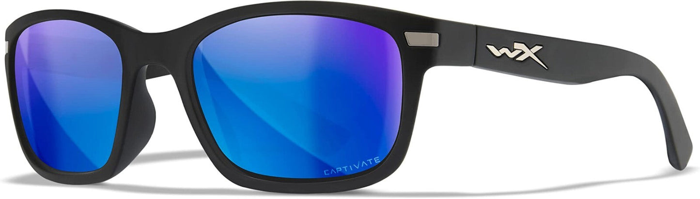 Wiley X Helix Polarized with CAPTIVATE Lenses Sunglasses