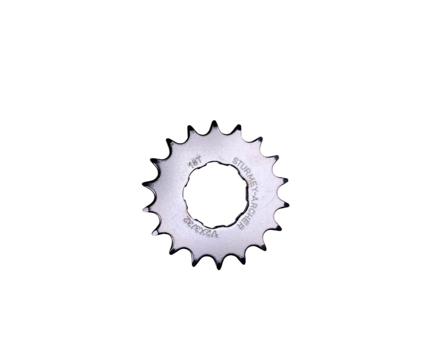 Sturmey Archer 18 Tooth, 9-Spline 1/2" x 3/32" (Flat, CP) Rear Sprocket
