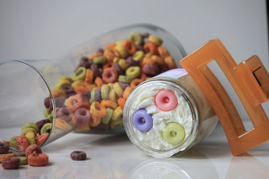 Chandelle de soya 16 oz - Céréales aux fruits