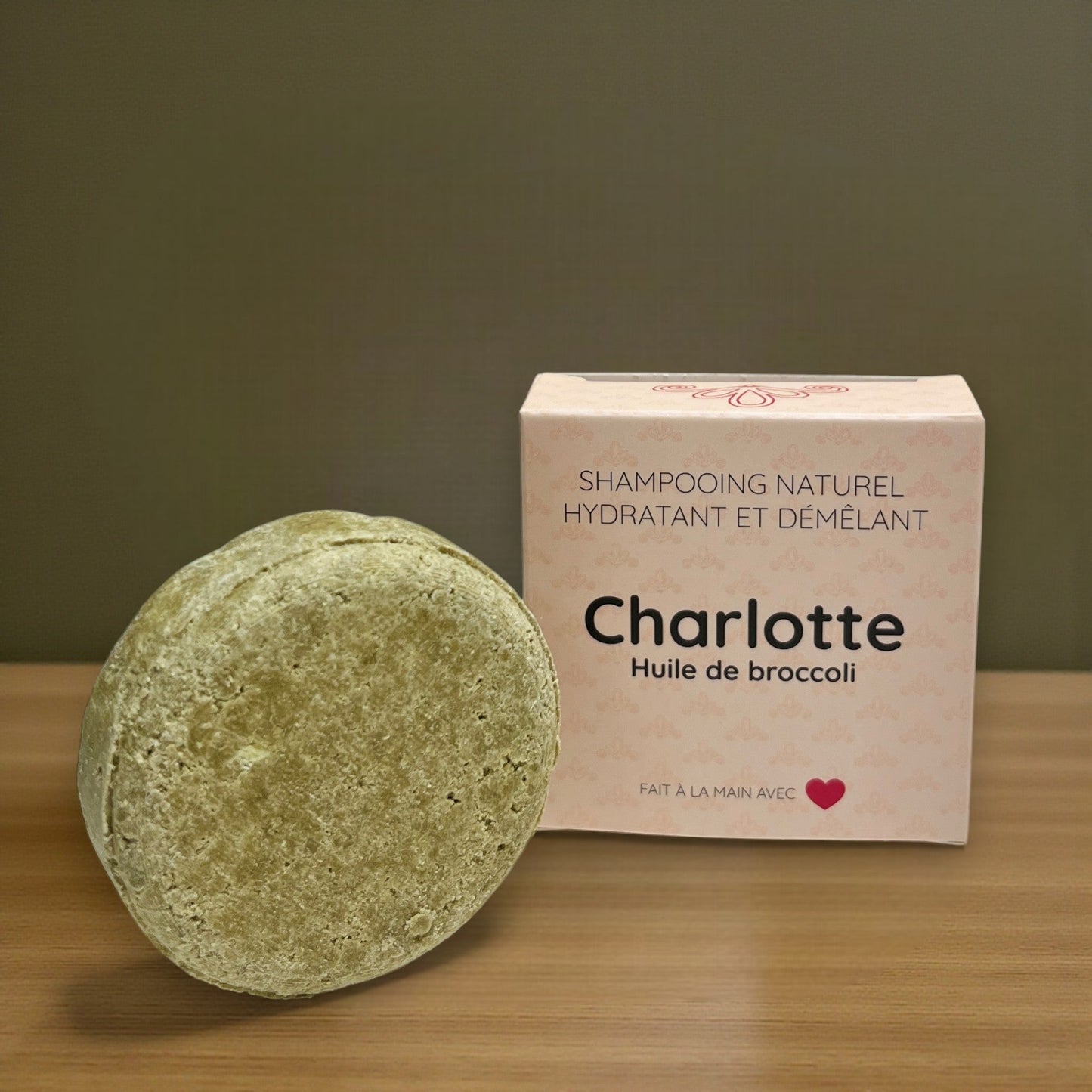 Shampoing naturel CHARLOTTE hydratant et démêlant