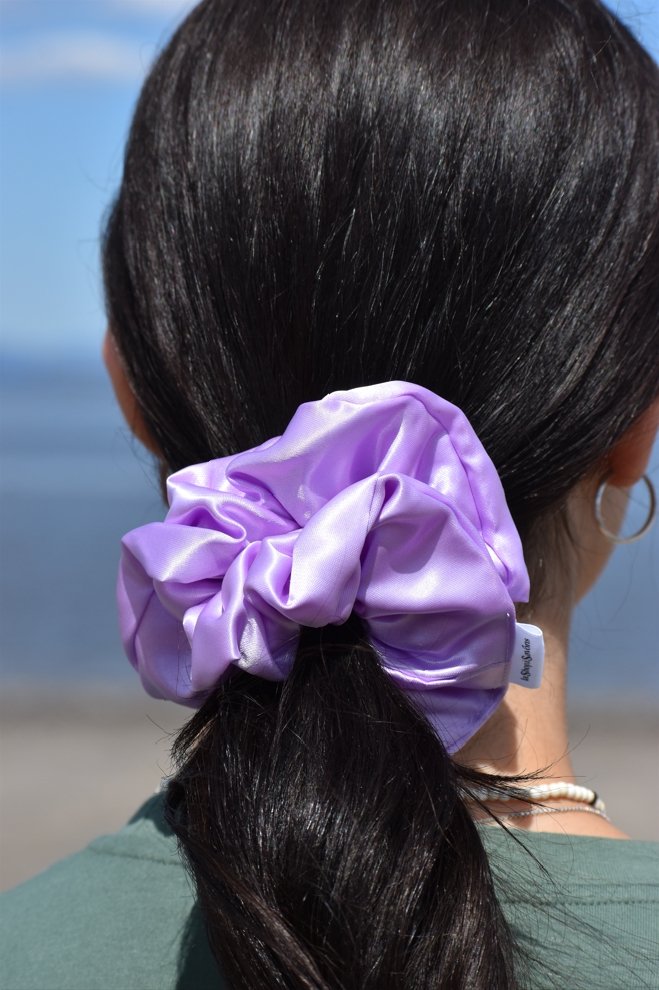 Chouchou à cheveux XL - Lavande