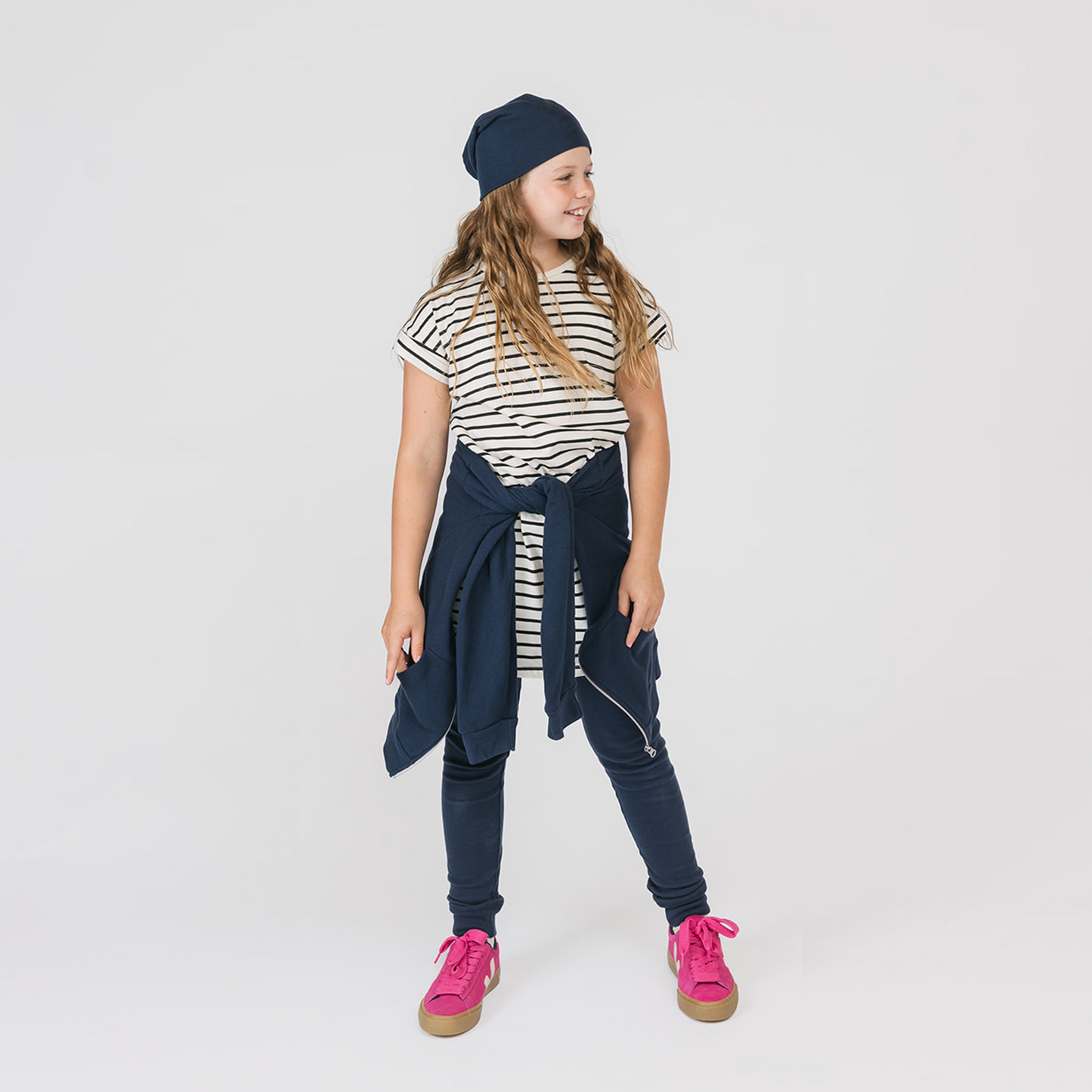 Cloud Rolled Sleeve Dress