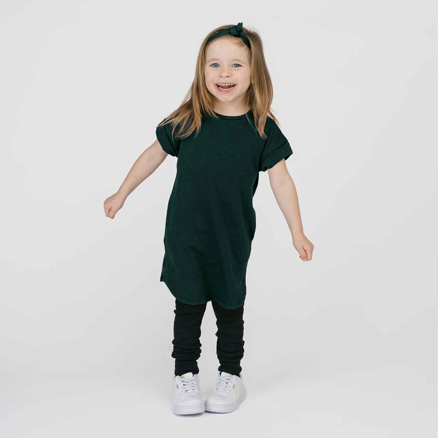 Cloud Rolled Sleeve Dress