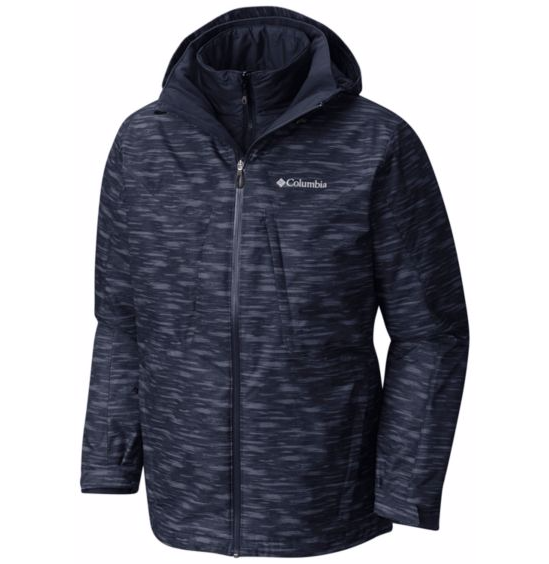 Columbia Men's Whirlibird Interchange 3-in-1 Insulated Ski Jackets Small