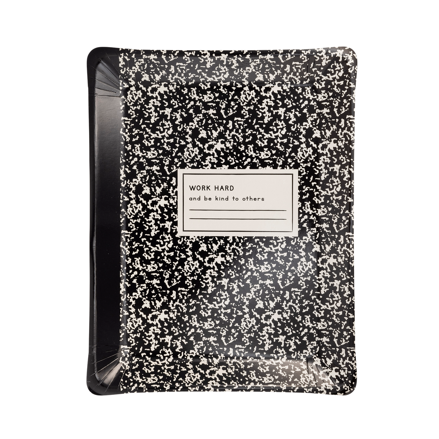 Composition Notebook paper Plates