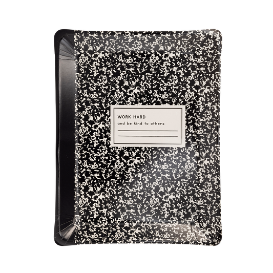 Composition Notebook paper Plates