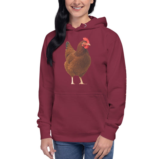 Rhode Island Red Unisex Bunnyhug (hoodie)