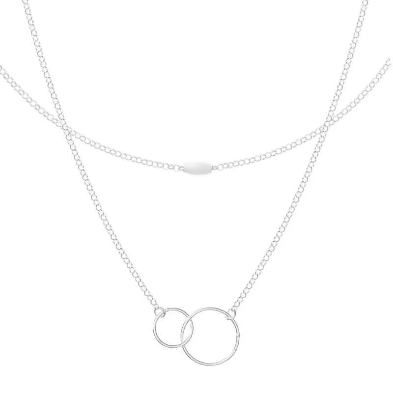 Mother Daughter Seed Necklace Layers
