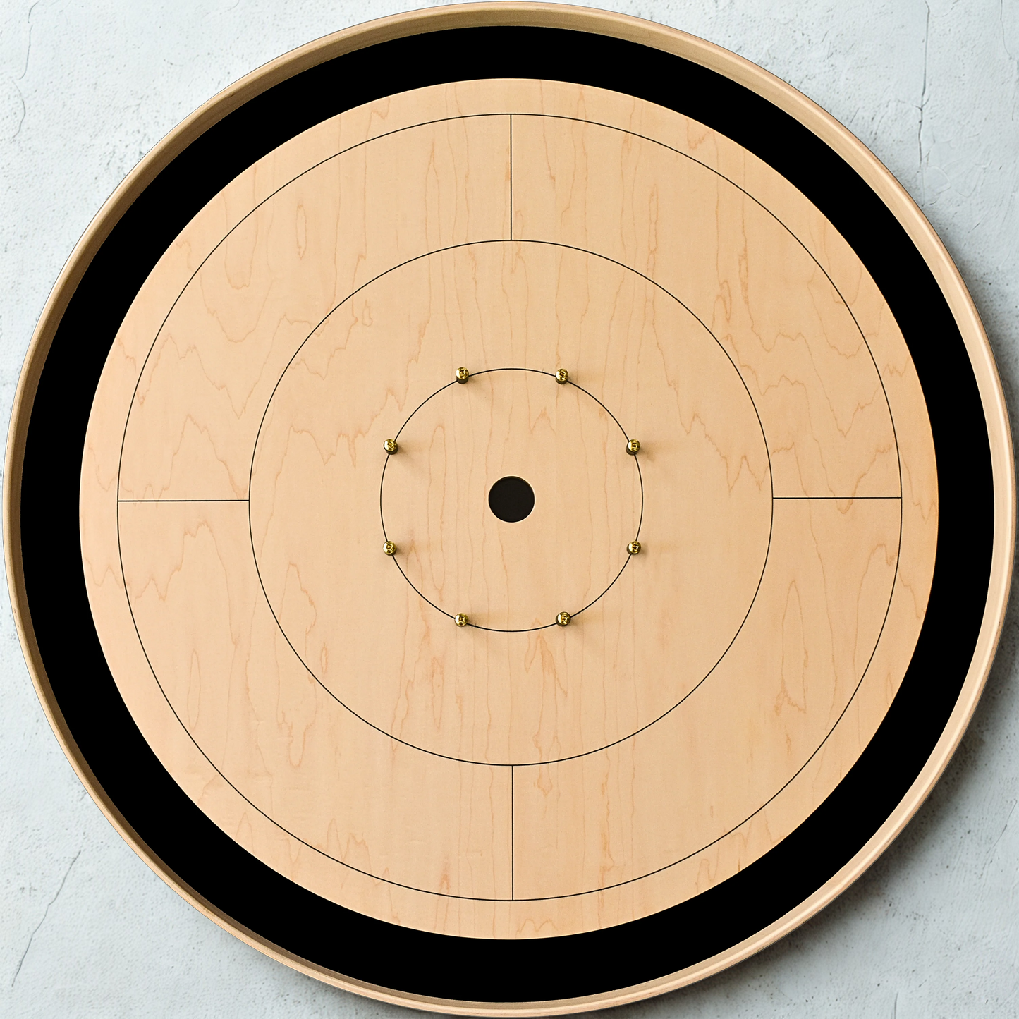 The Crokinole Canada Board (No Branding) - Tournament Board Game Set - Meets NCA Standards