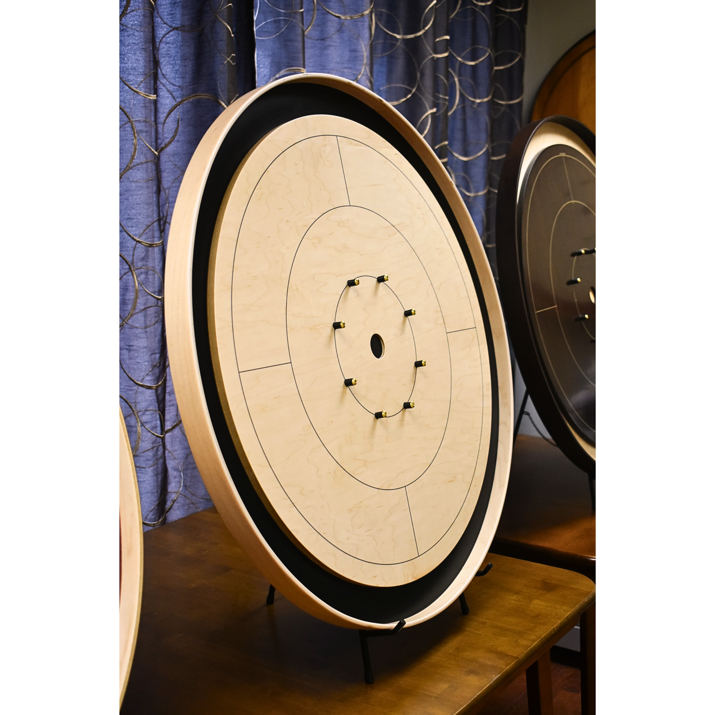 The Crokinole Canada Board (No Branding) - Tournament Board Game Set - Meets NCA Standards