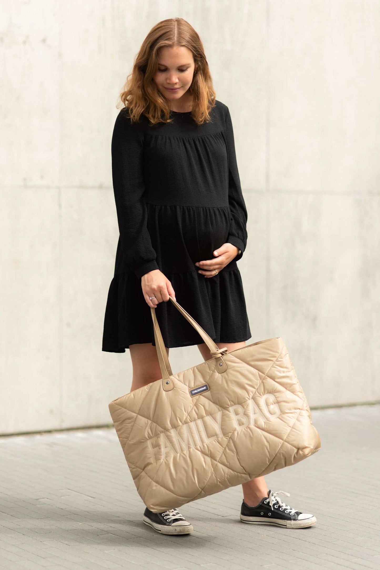 Cloud Comfort Puffer Family Bag - Beige