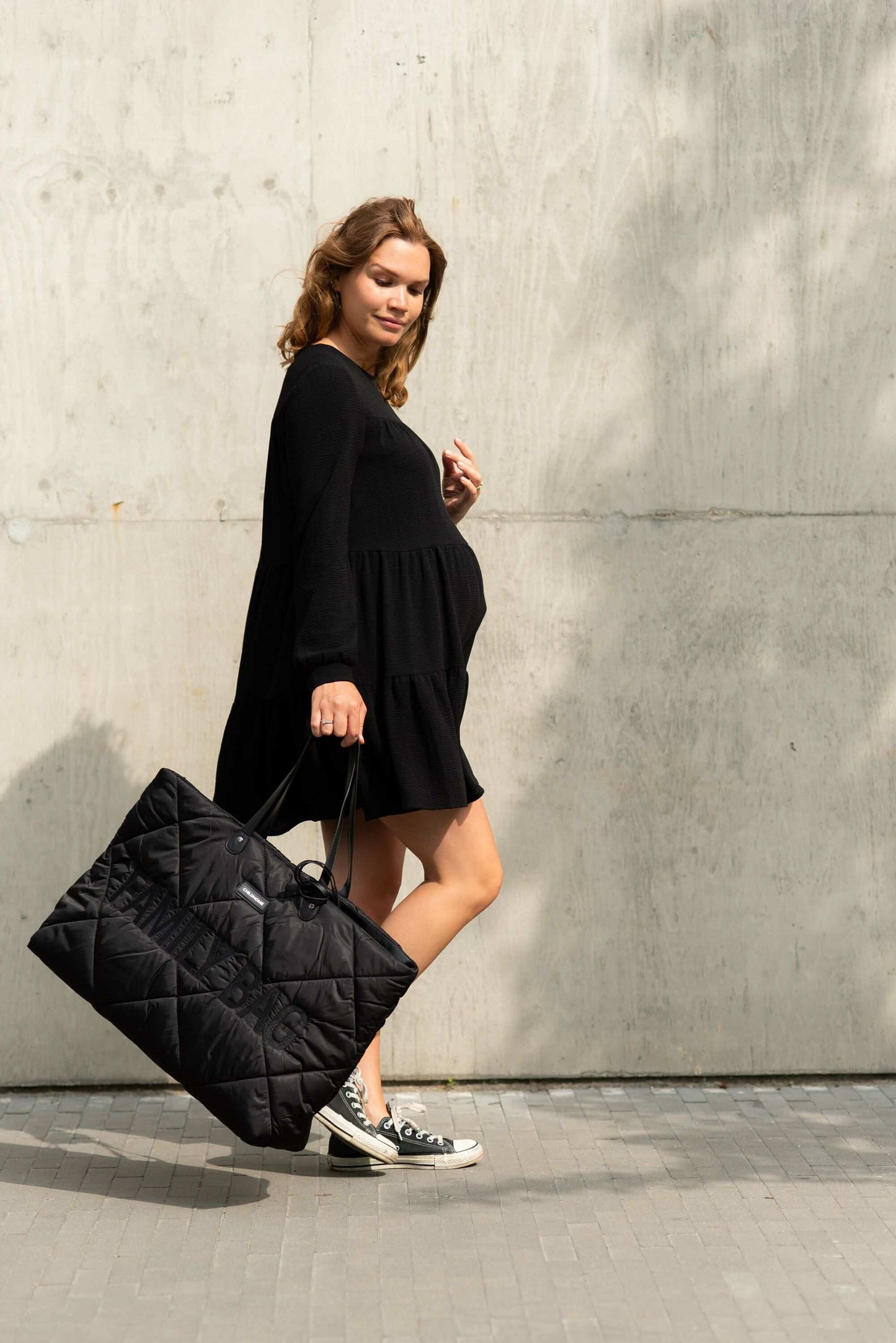 Cloud Comfort Puffer Family Bag - Black