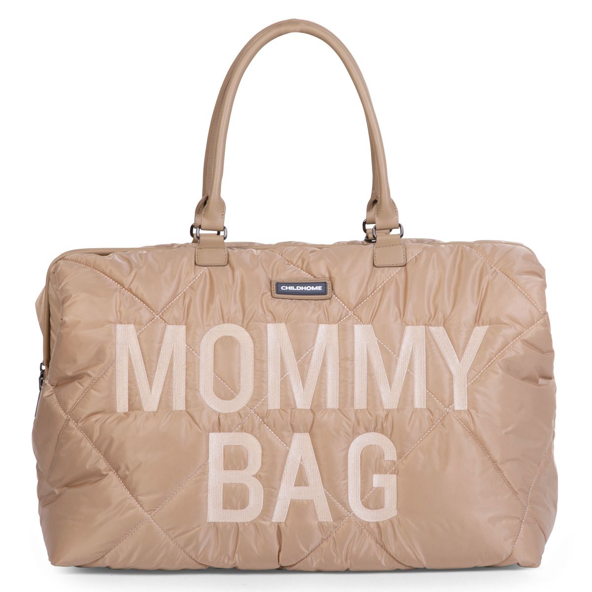 Cloud Comfort Puffer Mommy Bag - Beige