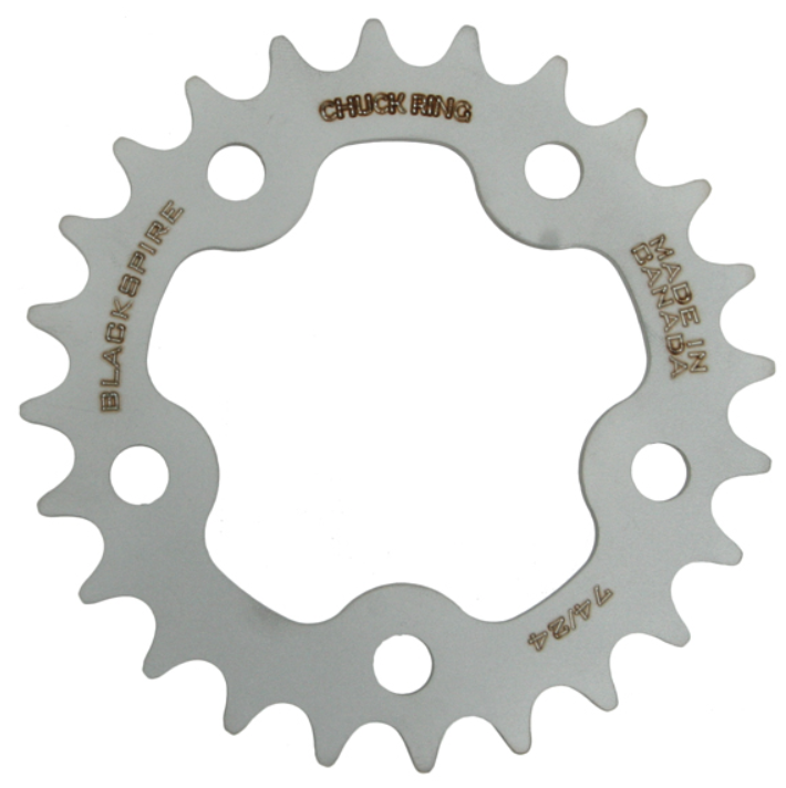 BLACKSPIRE Chuck Stainless Steel Chainrings , Assorted Sizes, Made in Canada
