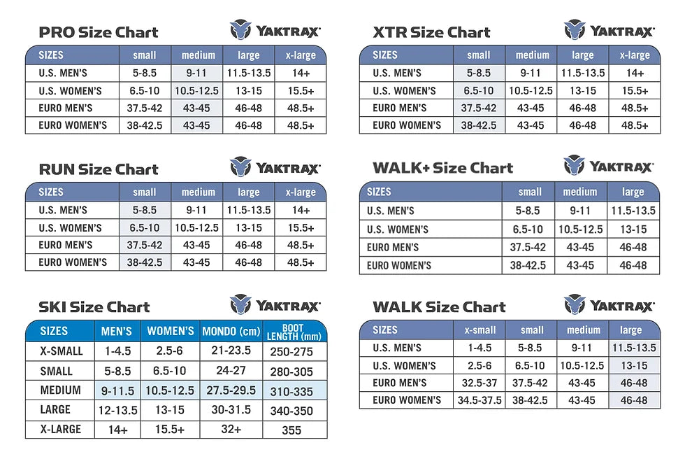 Yaktrax Unisex Run Ice Traction Device