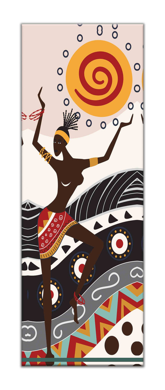 Fine Art- Canvas  of African Lady-Wall ART