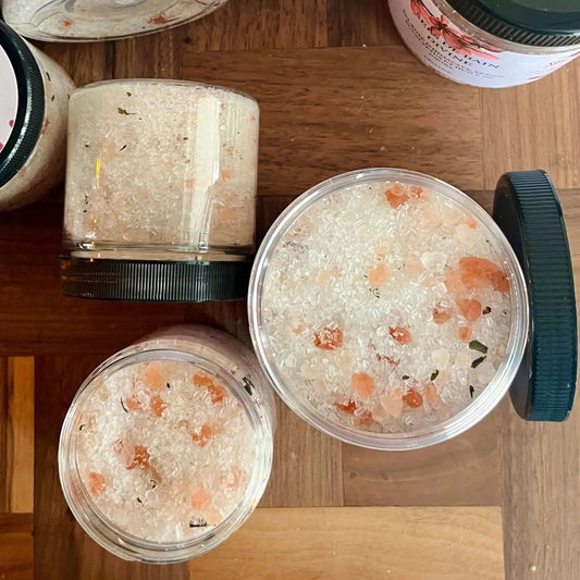 Sels de bain DIVINE eucalyptus  et menthe