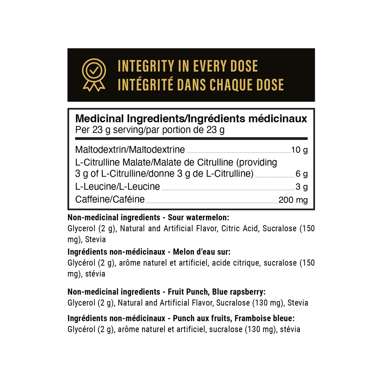 Eternal Drive Pre-Workout