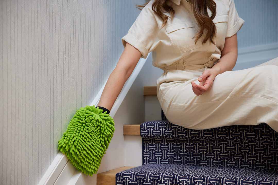 Chenille Dusting & Wash Mitt