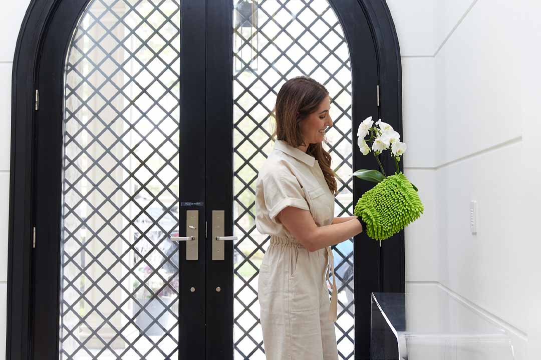 Chenille Dusting & Wash Mitt