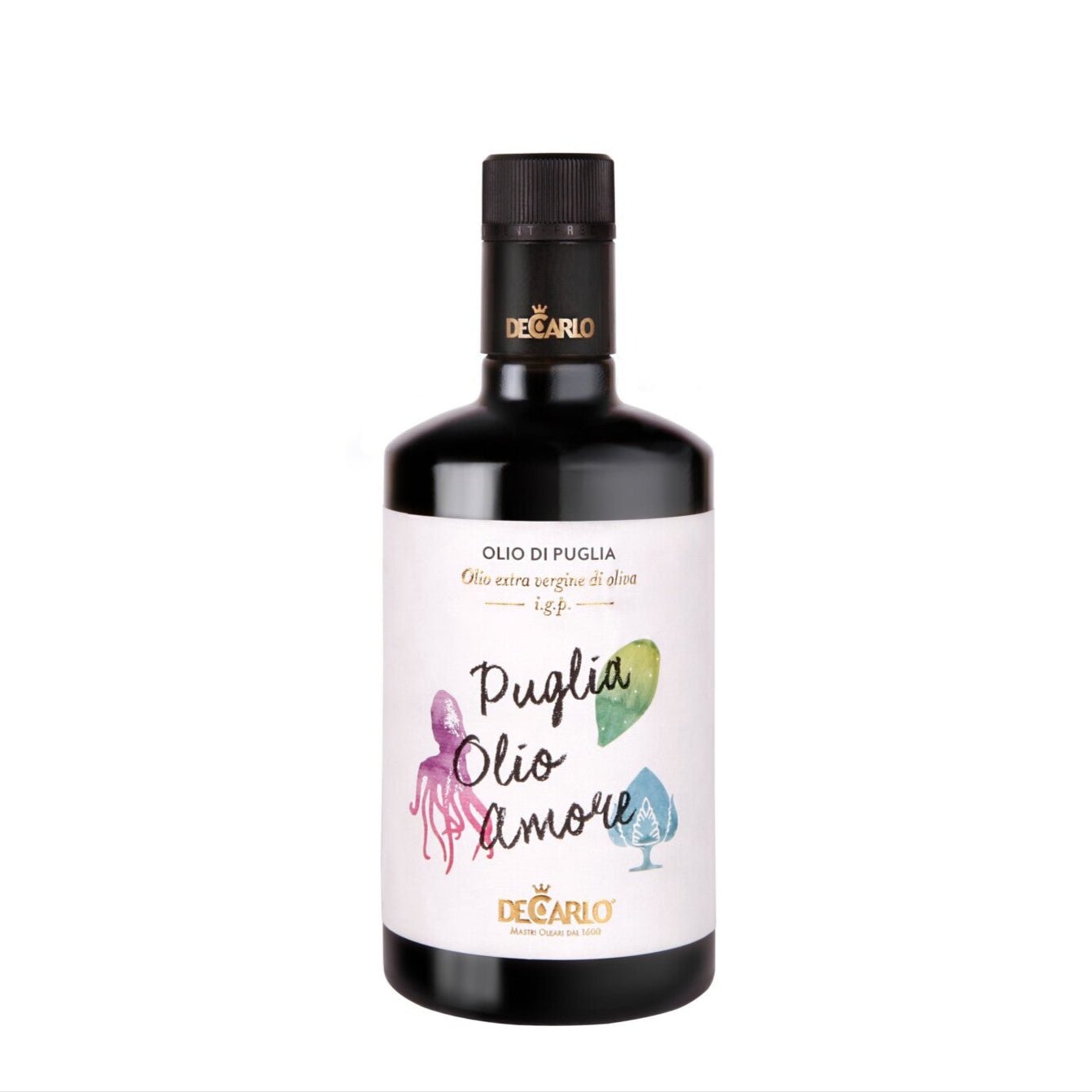 EVOO PUGLIA OLIO AMORE IGP, Huile d'olive extra vierge - De Carlo