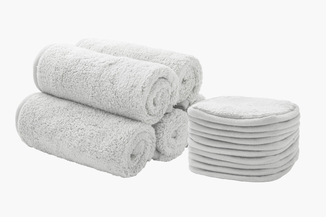 Ensemble de lingettes de luxe pour le visage et démaquillant pour les yeux