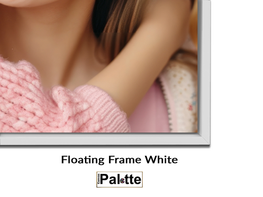 Floating Frame White