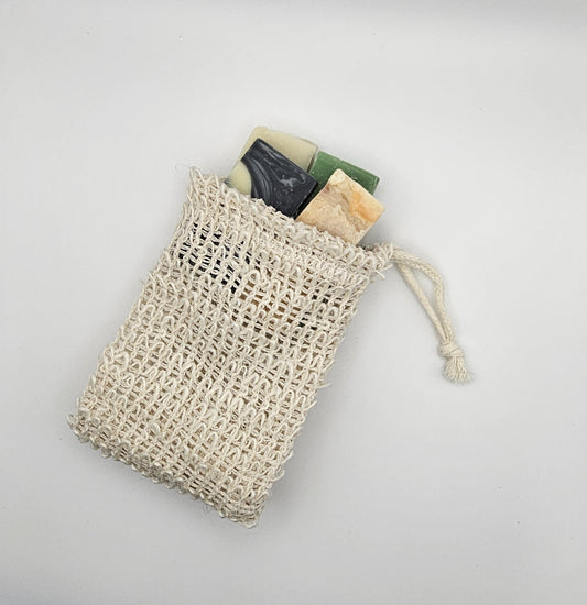 Reusable Hemp Soap Saver Bag