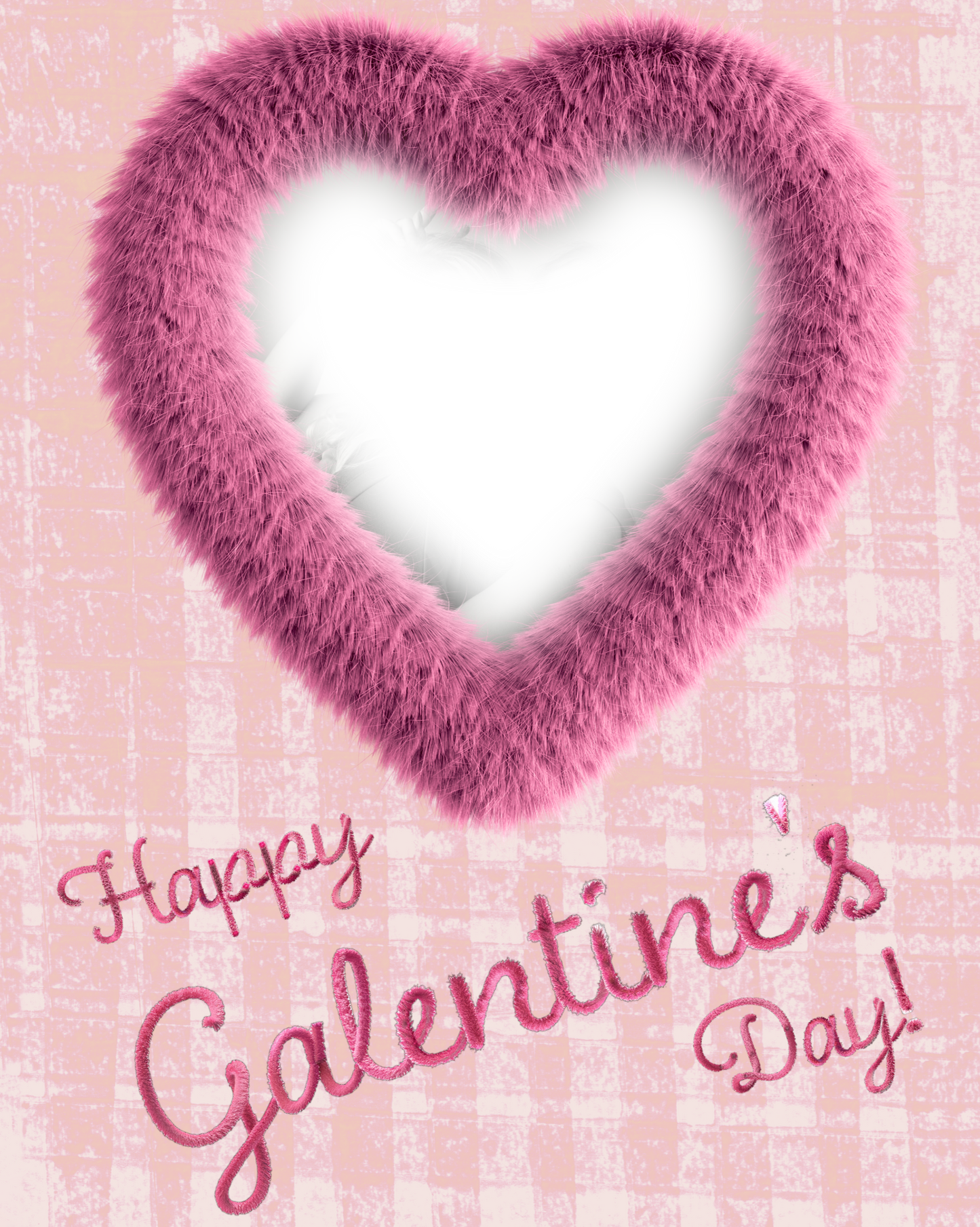 Galentines Day Collage Canvas Photo Love Heart 16" x 20" Custom Canvas Print