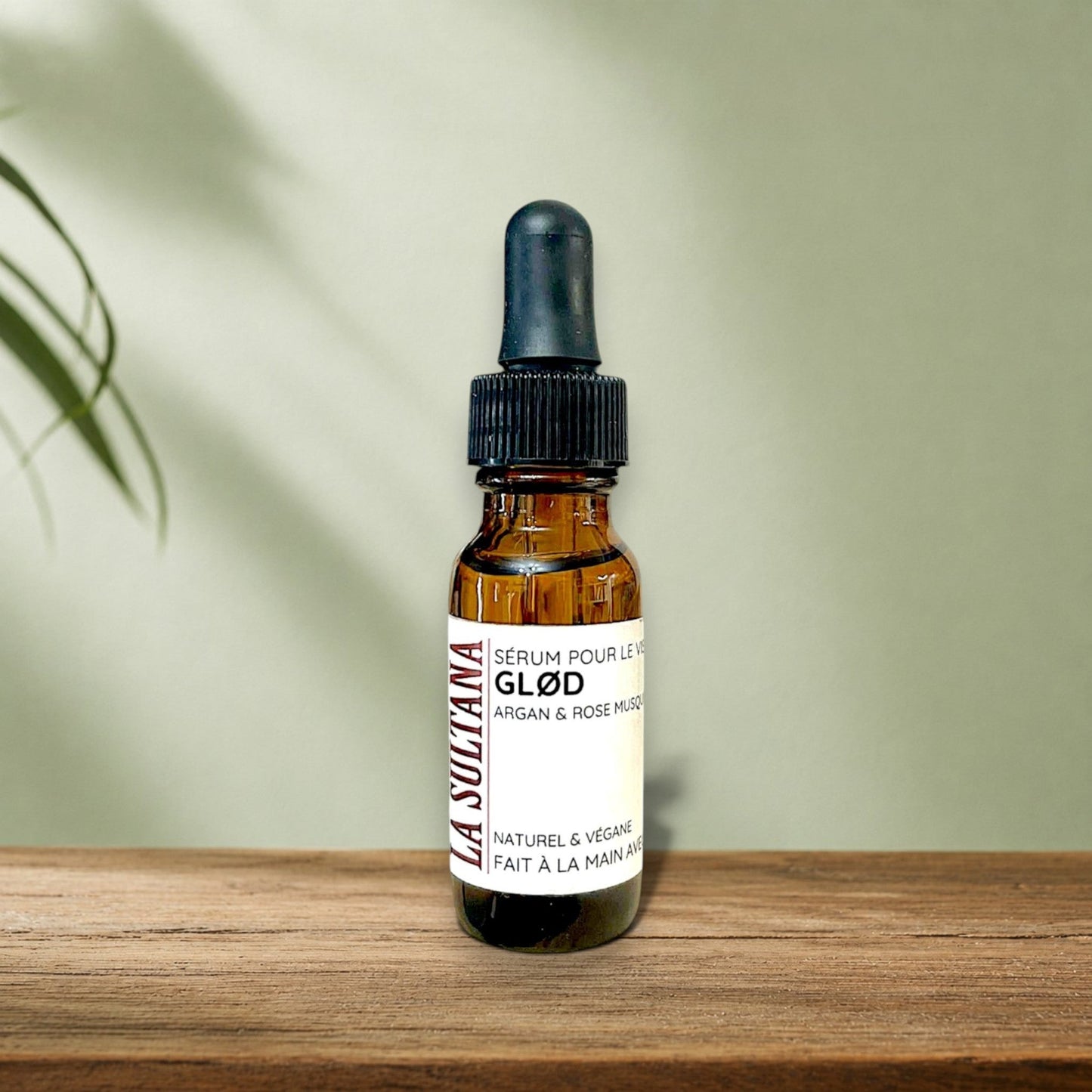 Sérum pour le visage et massage Gua Sha GLØD argan & rose musquée