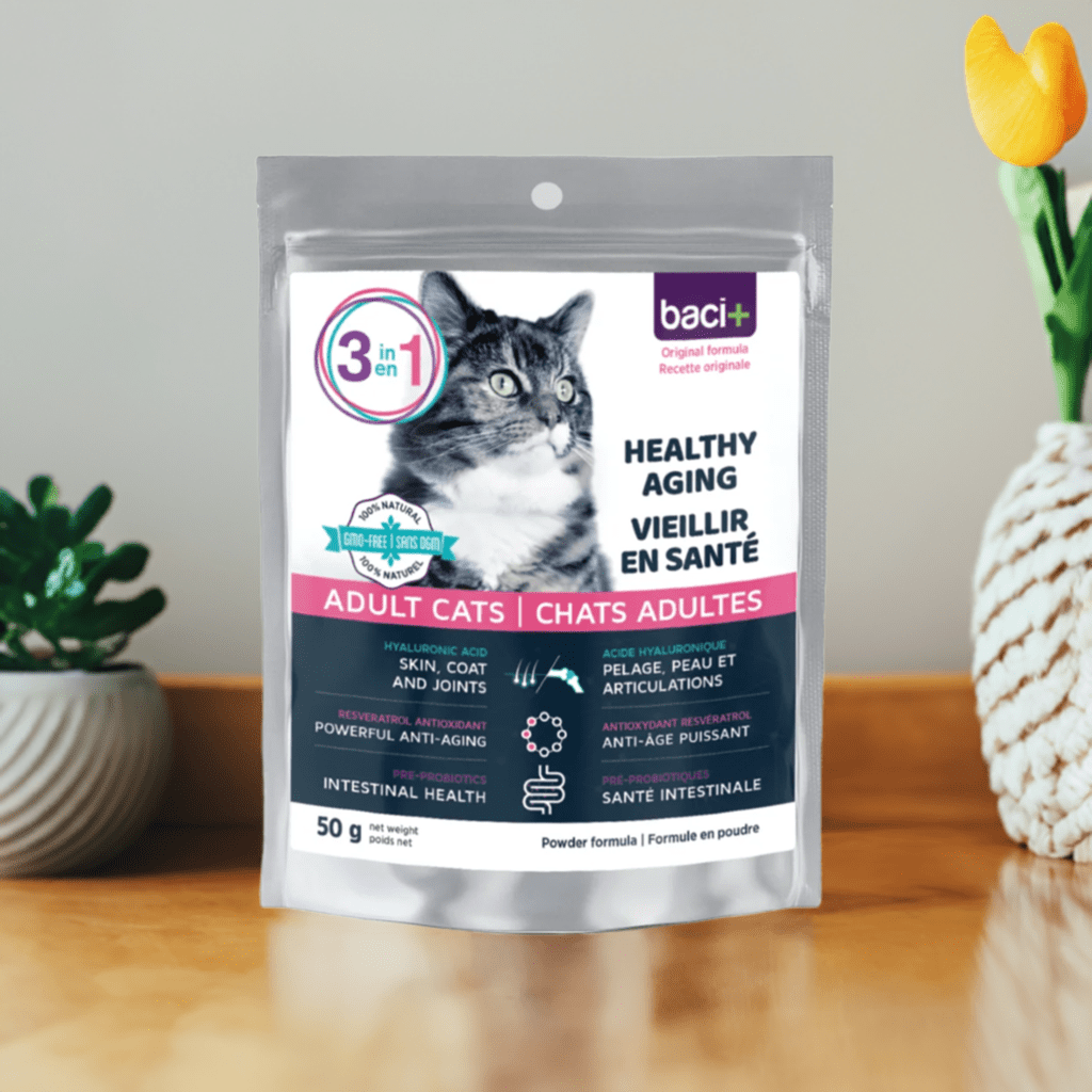 3en1 – Soutien Articulaire, Digestif & Cardiaque pour Chats Seniors