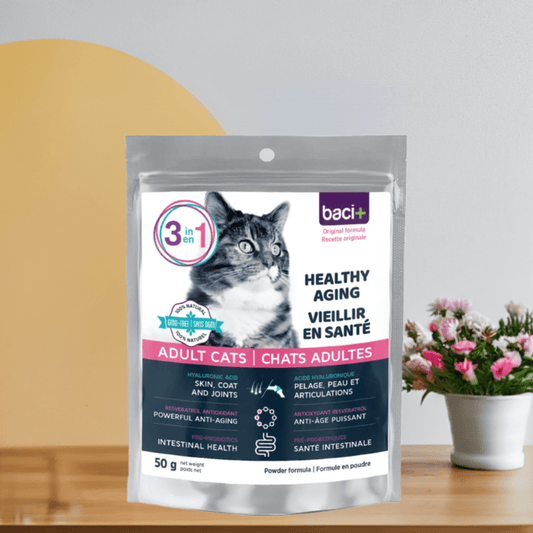3en1 – Soutien Articulaire, Digestif & Cardiaque pour Chats Seniors