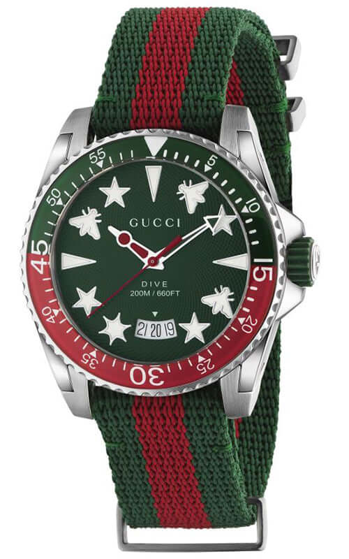 Gucci Dive XL 45mm Mens Watch YA136339