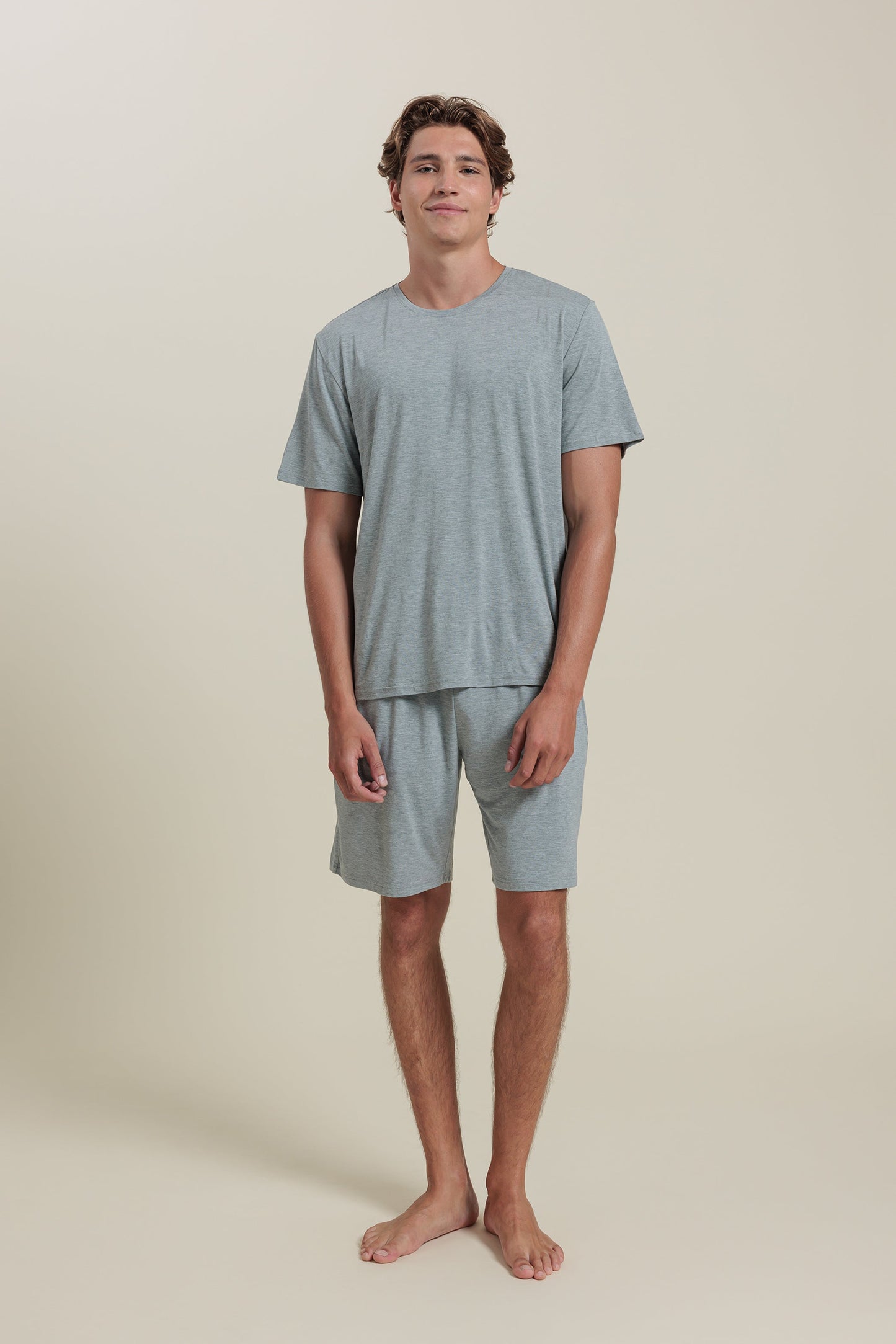 Sleepwear Set <br/> Men’s Bamboo Tee & Shorts Set
