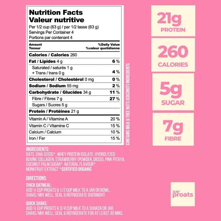 High Protein Oatmeal