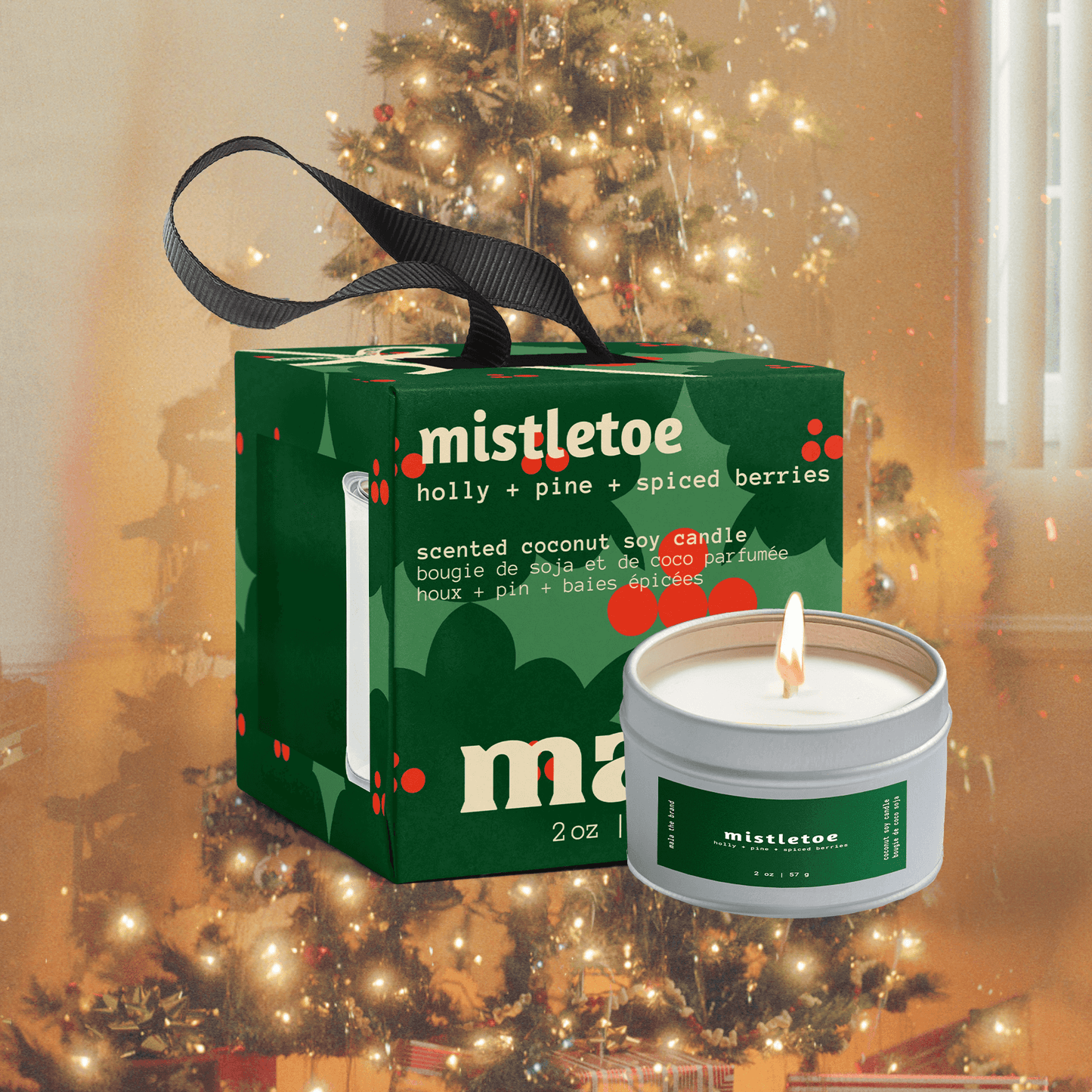 Limited Edition | Christmas Mini Candle Ornament