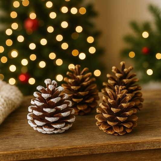 Pinecones - Natural & Frosted