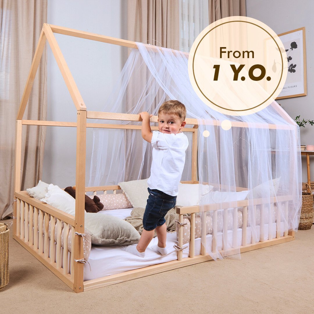 House Bed For Kids and Toddlers from 1 y.o.