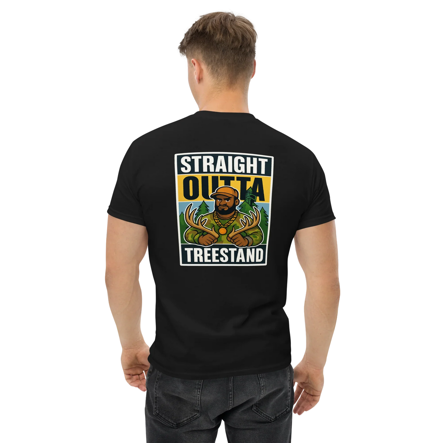 Hunter Humor Straight Outta Treestand T-Shirt