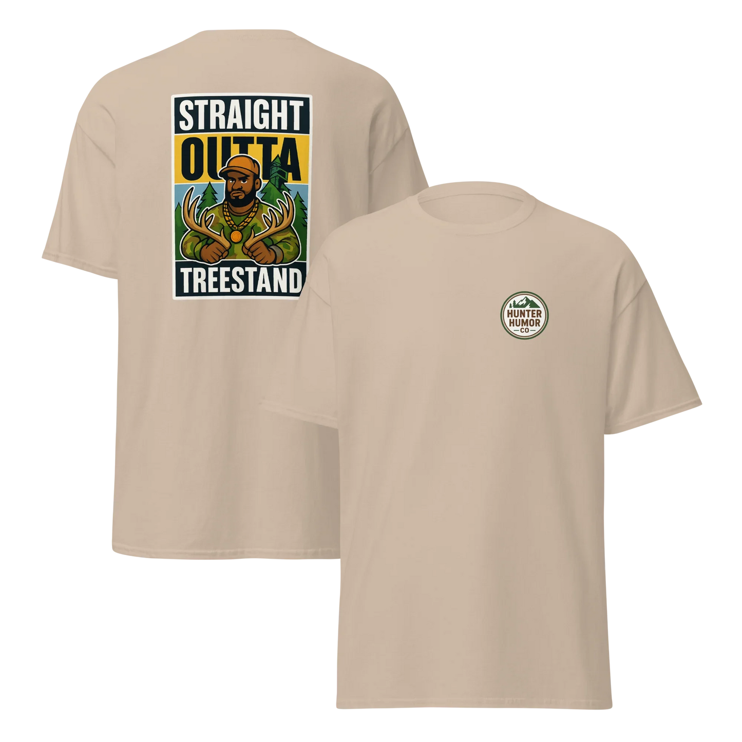 Hunter Humor Straight Outta Treestand T-Shirt
