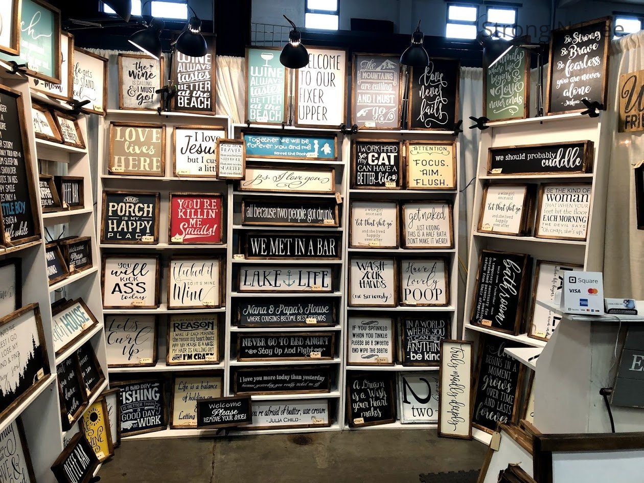 Rustic Wooden Christmas Sign  |  Framed Old Traditional Sign Handmade | farmhouse decor